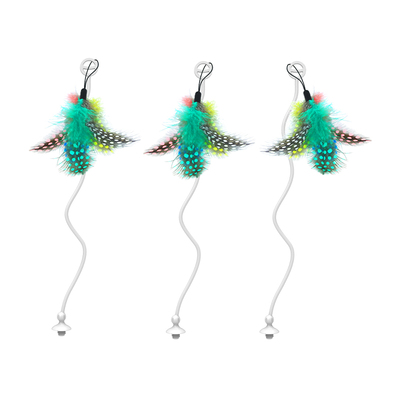Accessory package in 3pcs feather tails